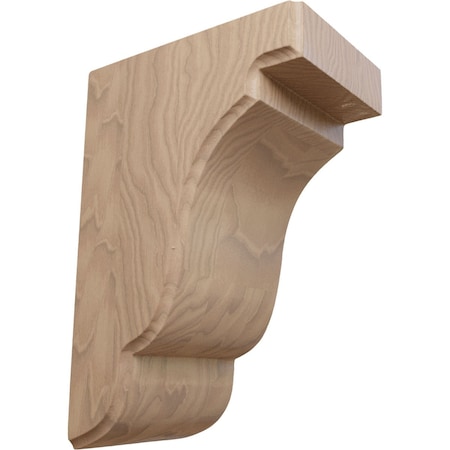 Ekena Millwork 3 1/2"W x 5"D x 7 1/2"H Bedford Bracket, Mahogany BKTW04X05X08BEGM